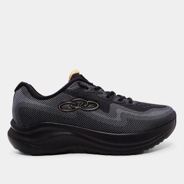Imagem de Tênis Olympikus Sagaz Masculino - 40 - Preto-Cinza