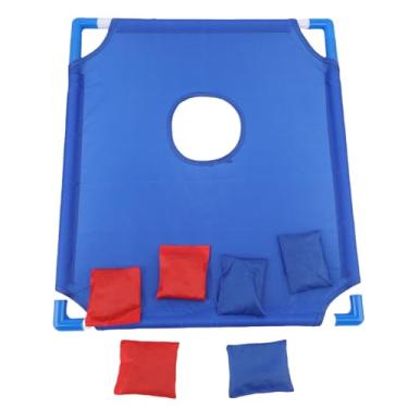 Imagem de Generic Conjunto Portátil de Cornhole, Força da Mão do Exercício Aprimore a Coordenação Dos Olhos da Mão Holas de Milho para o Ar Livre de Jogos Com Bolsa de Transporte para Adultos para Crianças