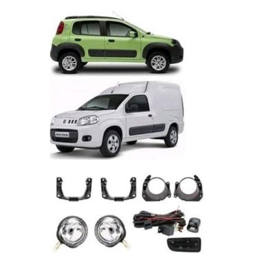 Imagem de Kit Farol Milha Neb Uno Vivace Fiorino Ducato Strada Working