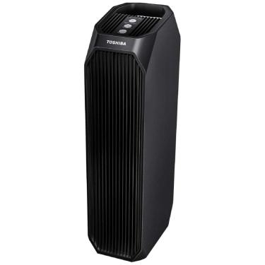Imagem de Purificador de Ar Toshiba Smart WiFi, HEPA, 3 em 1, Até 20m, Preto 110V