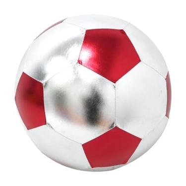 Imagem de Colaxi Equipamento de treinamento de bola de futebol inflável profissional de PVC para crianças bola de futebol de brinquedo para clube meninos meninas jogos, Vermelho