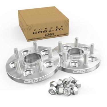 Imagem de Customadeonly Adaptadores de roda Hubcentric de 15 mm 5 x 115 a 5 x 4,75 (5 x 120,7) compatíveis apenas com veículos com furo de 70,3 mm, serve para rodas de 5 x 4,75 em cubo 5 x 115 (2 peças M12 x