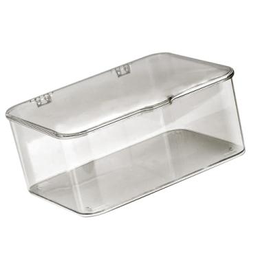 Imagem de ZJchao Organizador de Gaveta, Organizador de Gaveta de Cozinha de Plástico de Grande Capacidade Organizadores de de Telefone Multifuncional Com Tampa 8,9 X 6,5 X 3,9 pol. para Mesa, Sala de Estar,