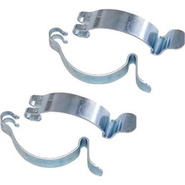 Imagem de 2 peças prata limpador de filtro de ar carro caixa tampa mola clipe acessórios carro homens mulheres, filtros de ar e acessórios