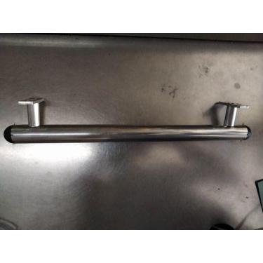 Imagem de Barra De Apoio Alumínio 50cm - Deficiente - Idoso - Corrimão - Metalur