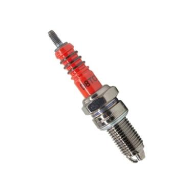 Imagem de Vela de ignição para motocicleta, quadriciclo e scooter, para corridas off-road, com 3 eletrodos triplos A7TC D8TC, compatível com motores GY6 CG 50 70 110 125 150cc (1 unidade A7TC)