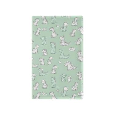 Imagem de SEHANY Capa de parede de tomada dupla de dinossauro engraçado, tamanho padrão e à prova de calor, placas decorativas para decoração de escritório doméstico (11,5 cm x 7 cm)