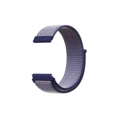 Imagem de Pulseira compatível com Garmin Forerunner 165 em Nylon 20mm - Estilo n