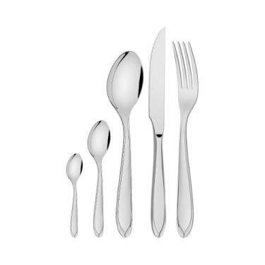 Imagem de Faqueiro Laguna com 30 Peças Luxo Totalmente em Aço Inox ITOP - Tramon