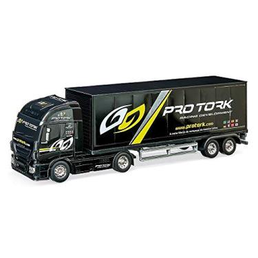 Imagem de Caminhão Baú Brinquedo Pro Tork Preto