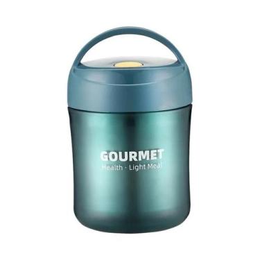 Imagem de Lancheira Térmica Infantil De Aço Inoxidável 500ml, Copo Para Sopa E M