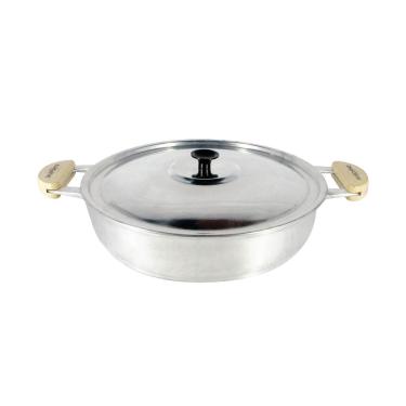 Imagem de Frigideira Panela Alumínio Fundido Polida Alça Meia Lua 26cm