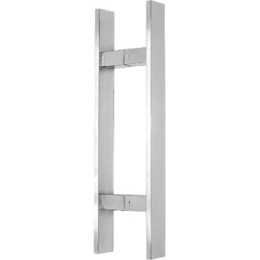 Imagem de Puxador De Porta Reto 800mm Inox Polido - 97605 - Silvana