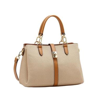 Imagem de Bolsa Tipo Satchel Clássico Contemporâneo - Alça de Mão - Chenson 3485