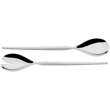 Imagem de Jogo de Talheres para Salada Tramontina Inox - Cosmos 2 Peças, Prata