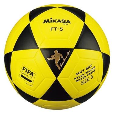Imagem de Bola de futevôlei Mikasa FT-5 FIFA Amarelo/Preto-Unissex