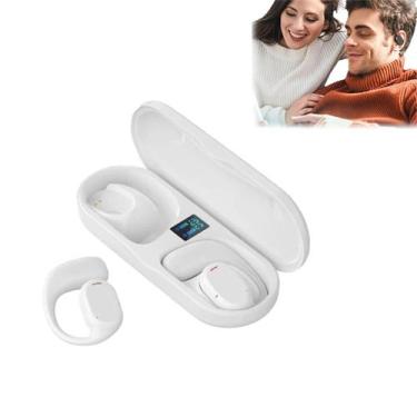 Imagem de Fone de ouvido Bluetooth Earbuds Ailsion Open Ear Hanging - Branco - M