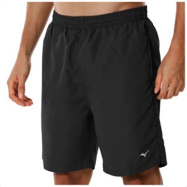 Imagem de Bermuda Mizuno Rip Stop Masculina, P, Preto