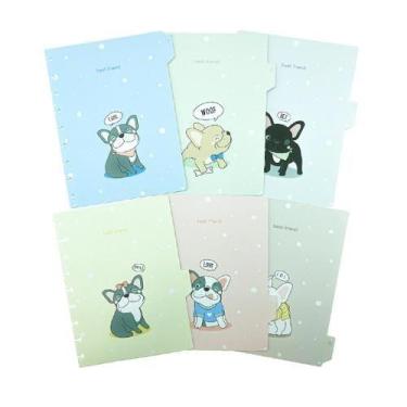 Imagem de Kit 8un divisórias impressas best friend cats - BRW SUP