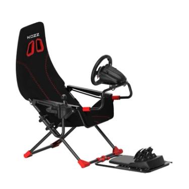 Imagem de Cockpit Gamer Dobrável Assento Ergonômico Para Simulador Racing