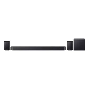 Imagem de Soundbar Série Q Hw-q990f 11.1.4 Canais Subwoofer E Caixas Traseiras 2025 Titan Black