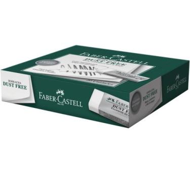 Imagem de Borracha FABER CASTELL Branca Grande Dust Free Kit 20 Resídu - Faber-C