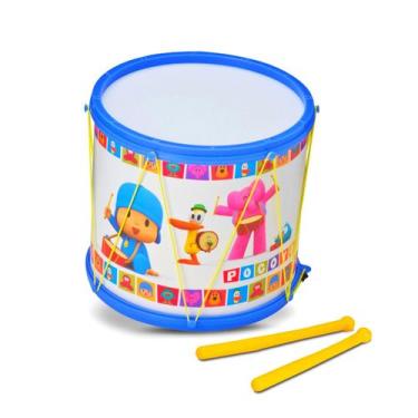 Imagem de Tambor Infantil Do Pocoyo Com 2 Baquetas - Cardoso