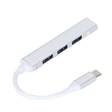 Imagem de Expansor de porta USB, tipo C para USB HUB 2.0 / 3.0 Plug and Play Hub USB C HUB 4 portas tipo C para USB para computador para laptop para telefone