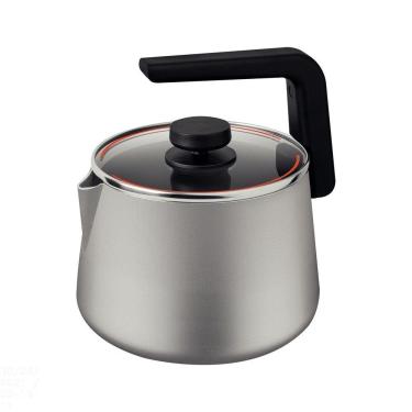 Imagem de Chaleira Tramontina em Alumínio com Revestimento Interno e Externo Starflon Max Off-white 2,4 L Tramontina