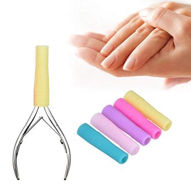 Imagem de Capa protetora Nipper, tesoura de silicone para ferramentas de manicure e pedicure tesoura de cutícula (2)