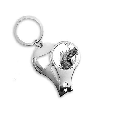 Imagem de Masterpiece The Classic of Mountains Desenho Alicate de unha Anel Chaveiro Abridor de Garrafas Cortador