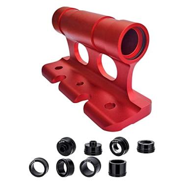 Imagem de Dynwave Montagem em de bicicleta através do eixo Montagem em de bicicleta Liga de alumínio Suporte de de bicicleta com liberação rápida, Vermelho