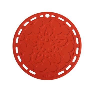 Imagem de Suporte de Silicone Mandala Vermelho Le Creuset
