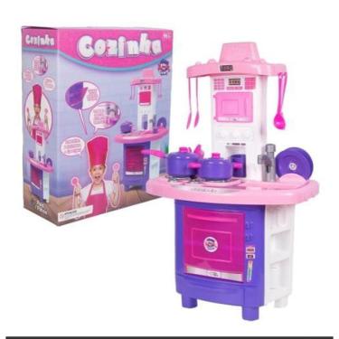 Imagem de Cozinha Infantil De Brinquedo Completa Com Acessórios