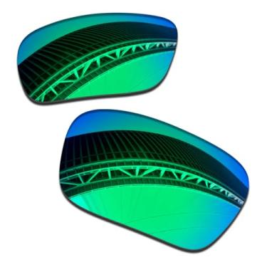 Imagem de LenzProse Lentes de reposição polarizadas de 1,5 mm para óculos de sol Oakley Fuel Cell OO9096 60 mm, antiarranhões | Ajuste perfeito