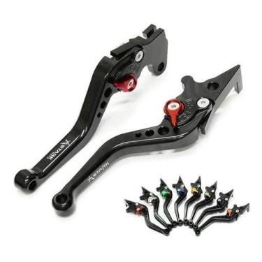 Imagem de Par Manete Embreagem Freio Esportivo Moto Cb 600f Hornet - Stark Race,