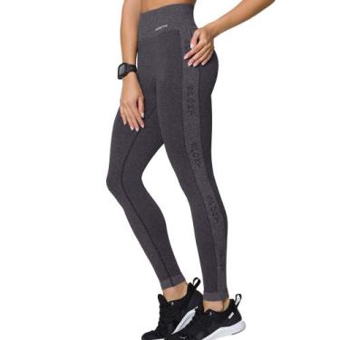 Imagem de Legging Selene Fitness Cós Cintura Alta Sem Costura Para Academia, Pre