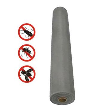 Imagem de Tela Mosquiteiro Inseto Pernilongo Porta Janela Rolo 25 Metros Casa Va