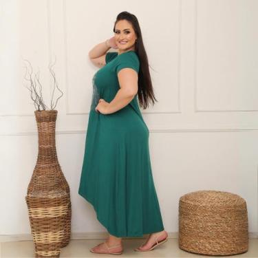 Imagem de Vestido Midi Mulet Estampa Leão Coroa em Strass - DELUTHI, GG, Preto
