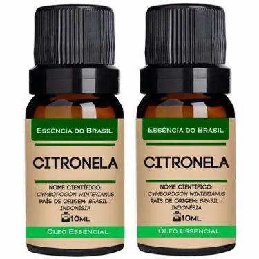 Imagem de Kit 2 Óleos Essenciais - 2 Citronela 10Ml - Essencia Brasil