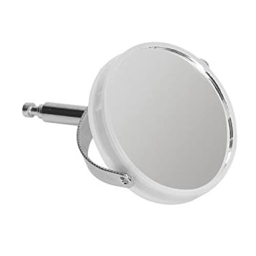 Imagem de Espelho refletor de microscópio, refletor de microscópio biológico, substituição de rotação de 360 graus para observação de luz (suporte de metal)