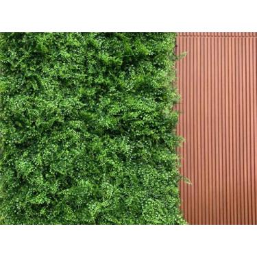 Imagem de 6 Placas de Folhagens Artificiais Permanentes Premium Decoração de Par