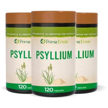 Imagem de Kit 3x Psyllium 500mg 120 Cápsulas