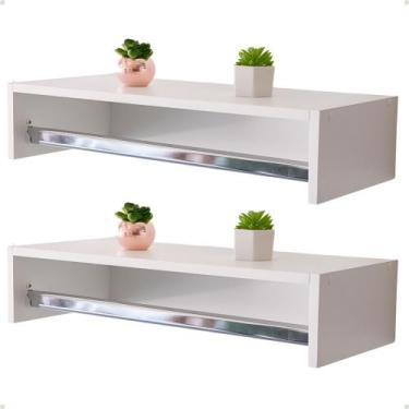 Imagem de Cabideiro arara em MDF kit com 2 unidades - Bruno Mattos Interiores