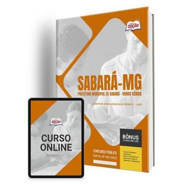 Imagem de Apostila Prefeitura de Sabará - MG - Agente de Apoio a Educação Infant