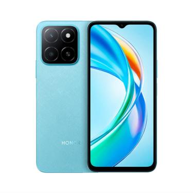 Imagem de Smartphone HONOR X5B 4G Plus 256GB Azul, 4+4GB RAM Turbo, Processador MediaTek Helio G36, Câmera Traseira Dupla de até 50MP e Tela de 6,56"