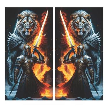 Imagem de Adesivo Personalizado Para Coluna Porta Carro Decorativo 02 - Resitank