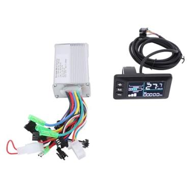 Imagem de Kit de Controlador de Bicicleta Elétrica, 250W 350W 24V a 48V Controlador de Motor LCD Kit de Conversão para Scooters Elétricos