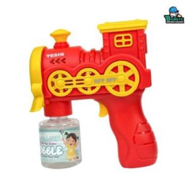 Imagem de Brinquedo de Bolhas Diversão em Formato de Caminhão e Trem - Toy king,