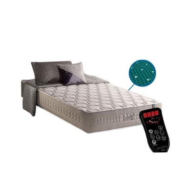 Imagem de Colchão Solteirão Molas c/ Vibro Massagem MasterPocket Commodite (96x203x34) - D Angelis Anjos